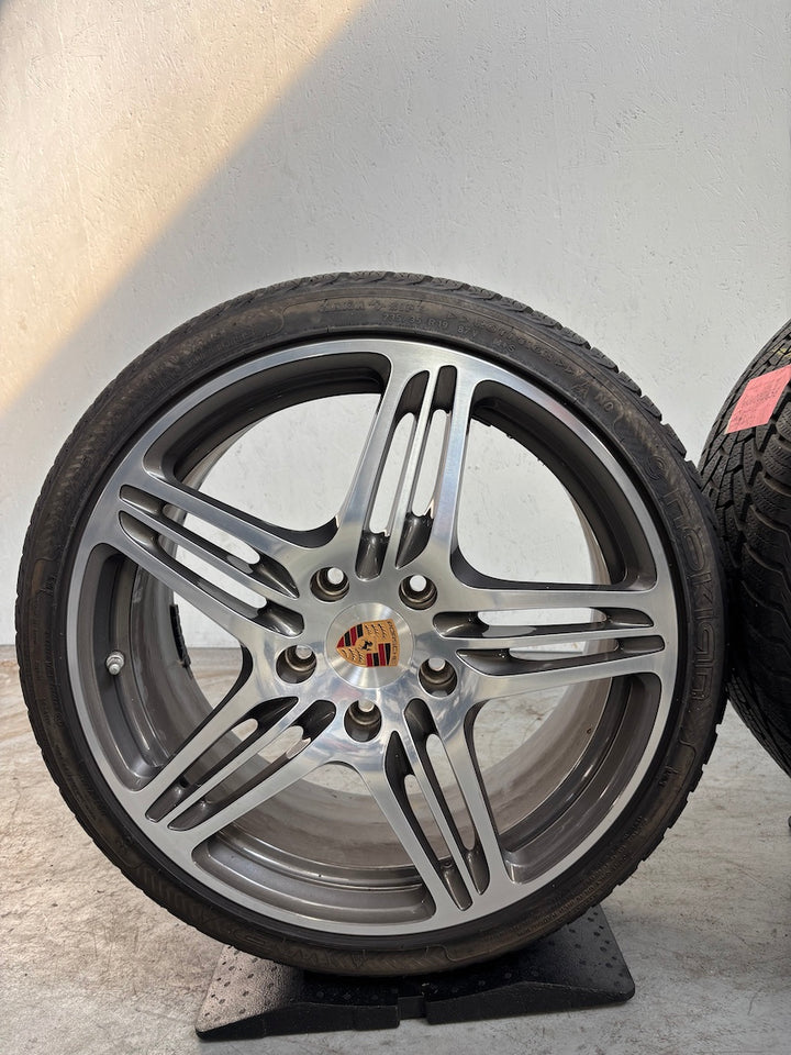 Porsche 997 19 Zoll Turbo Räder TOP ORIGINALZUSTAND SELTEN C4 4S