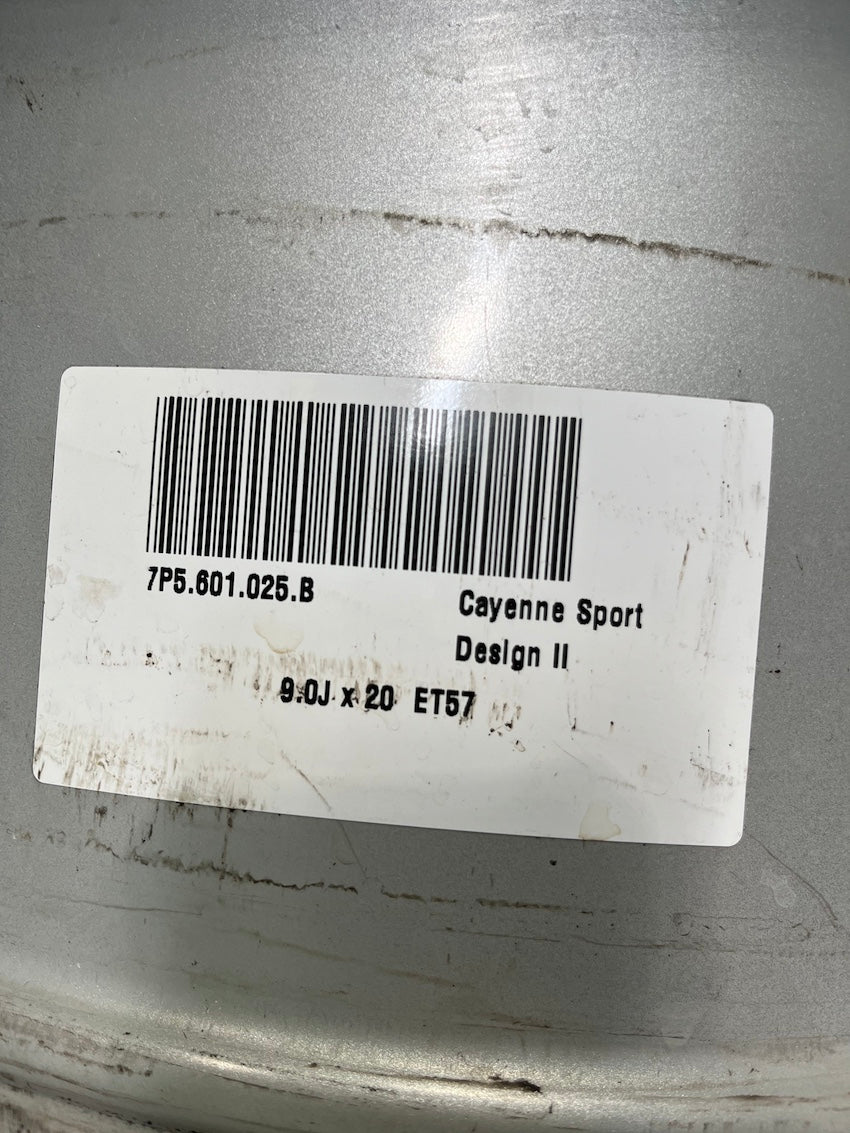 Porsche Cayenne 958 E2 20 Zoll Sport Design II Felgen 7P5601025B