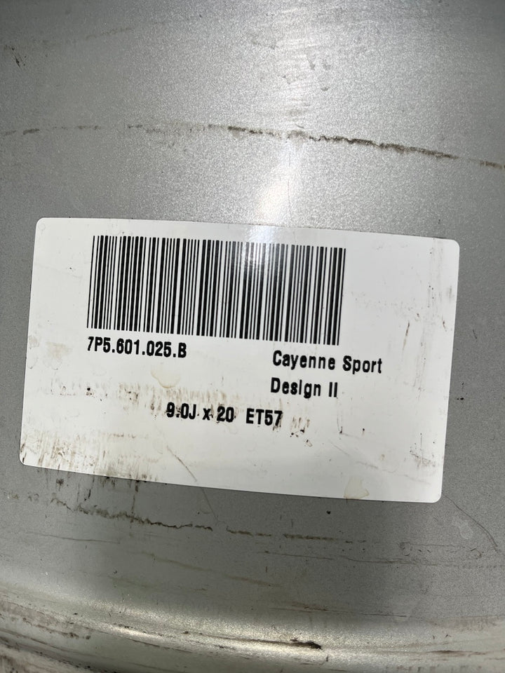 Porsche Cayenne 958 E2 20 Zoll Sport Design II Felgen 7P5601025B