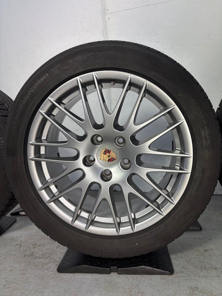 Porsche Cayenne 20 Zoll RS Spyder 958 Winter Räder Conti DOT2022