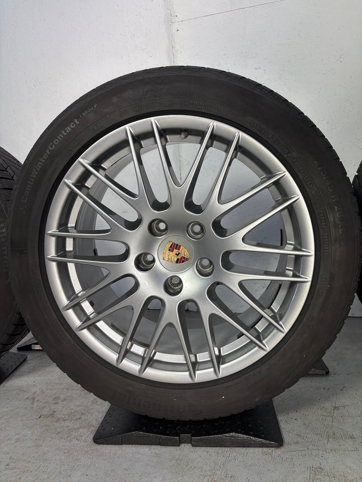 Porsche Cayenne 20 Zoll RS Spyder 958 Winter Räder Conti DOT2022