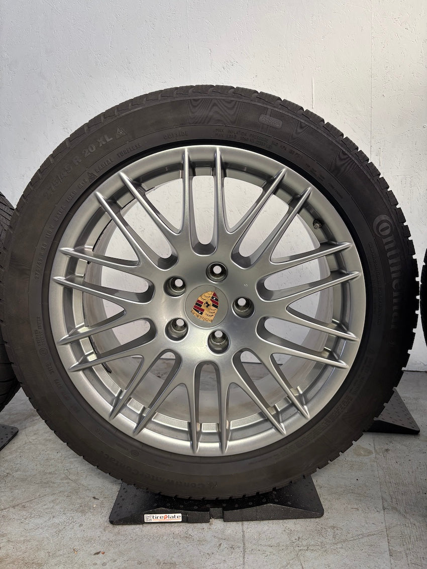 Porsche Cayenne 20 Zoll RS Spyder 958 Winter Räder Conti DOT2022