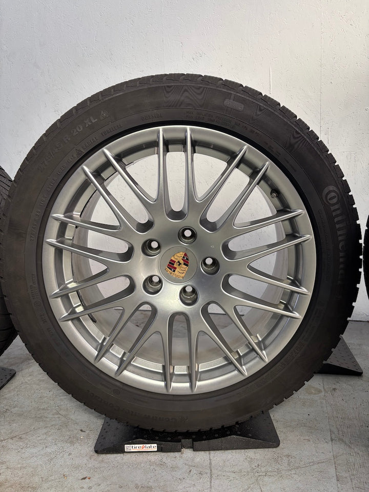 Porsche Cayenne 20 Zoll RS Spyder 958 Winter Räder Conti DOT2022