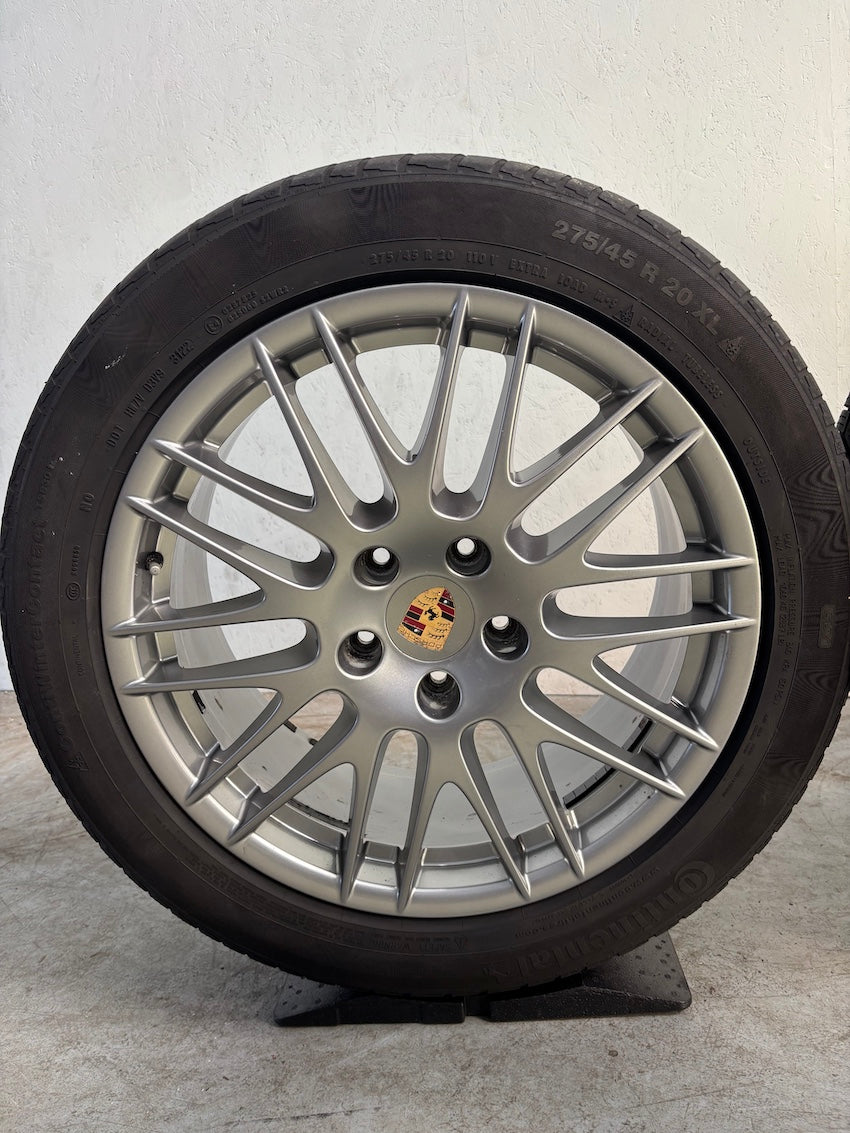 Porsche Cayenne 20 Zoll RS Spyder 958 Winter Räder Conti DOT2022
