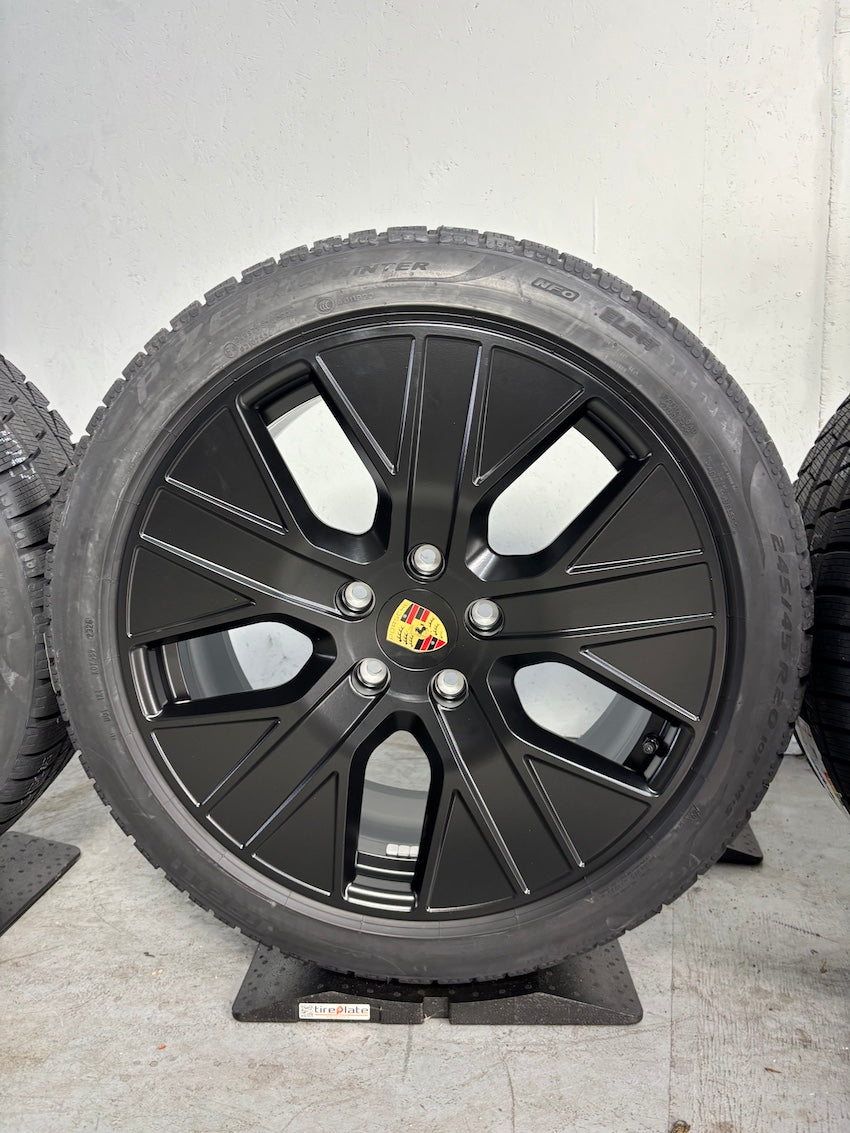 Porsche Taycan J1 II 20 Zoll TURBO AERO Winterräder Pirelli NEUREIFEN 2026