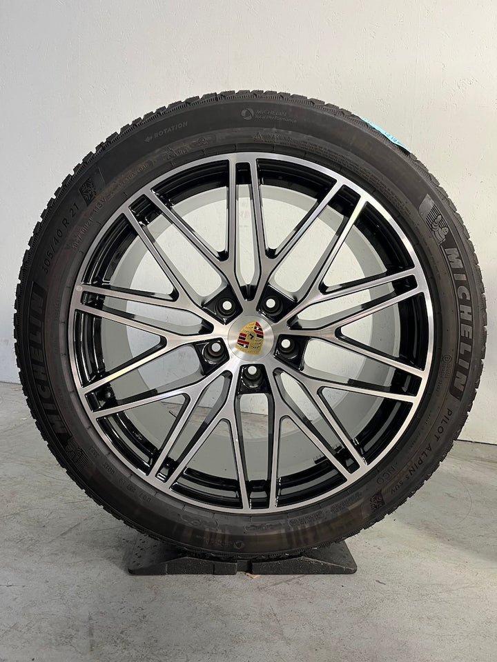 Porsche Cayenne COUPE E3 II 9Y0 21 Zoll RS Spyder Winter Michelin DOT2024 6,5-7mm