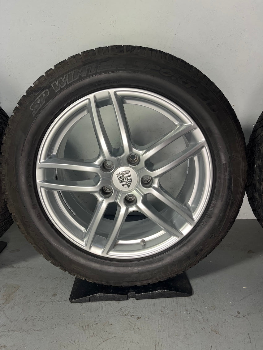 Porsche Cayenne 19 Zoll 958 TURBO III Winter Räder Dunlop