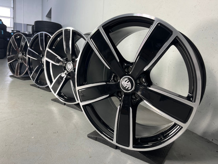 Porsche Cayenne E3 9Y3 22 Zoll Sport Classic II Felgen MwSt.awb. bicolour