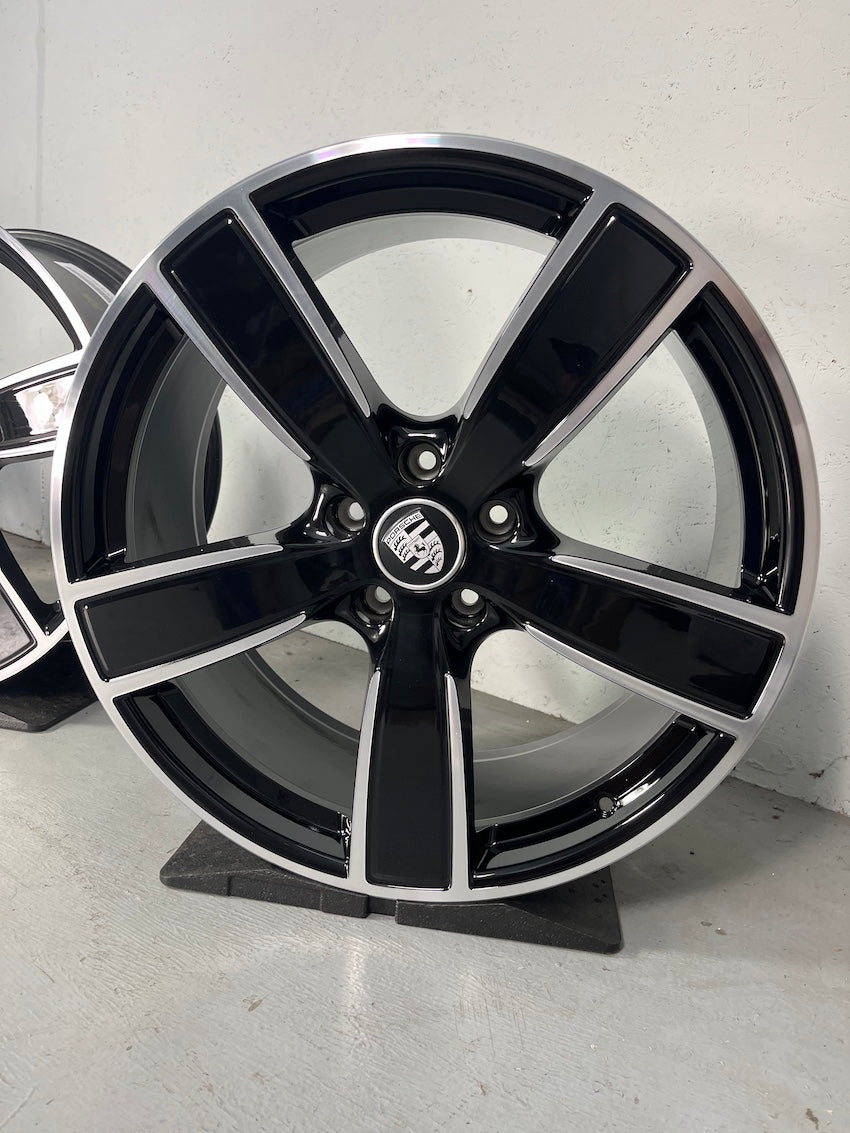 Porsche Cayenne E3 9Y3 22 Zoll Sport Classic II Felgen MwSt.awb. bicolour