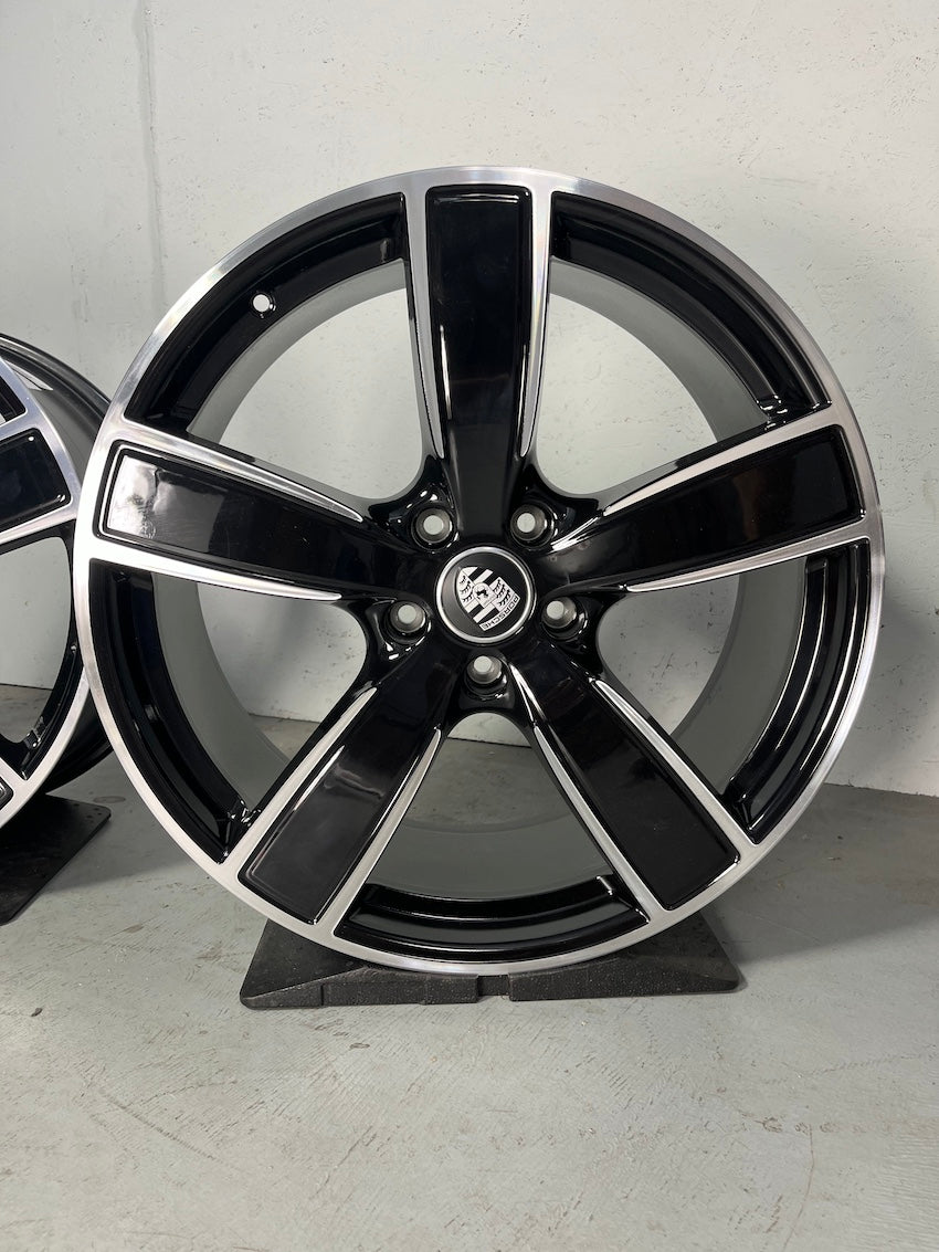 Porsche Cayenne E3 9Y3 22 Zoll Sport Classic II Felgen MwSt.awb. bicolour