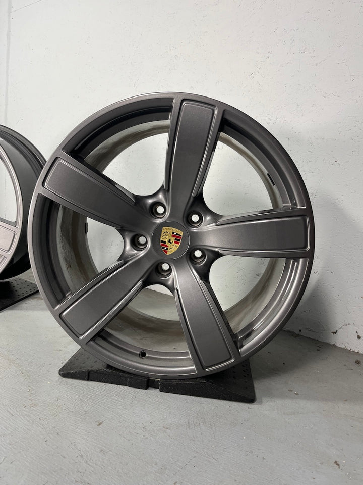 Porsche Boxster 20 Zoll 718 982 Cayman Carrera Sport Felgen TOP OC6 TITAN