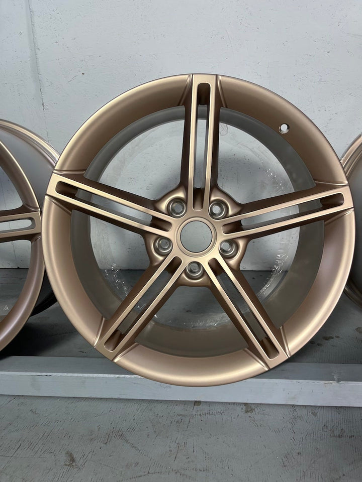 Porsche Taycan 21 Zoll MISSION E Felgen in GT3 RS Farbe "NEODYME"
