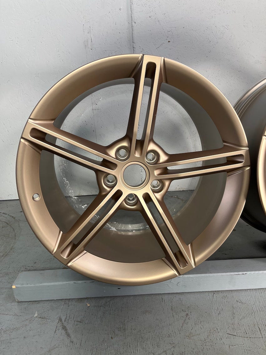 Porsche Taycan 21 Zoll MISSION E Felgen in GT3 RS Farbe "NEODYME"