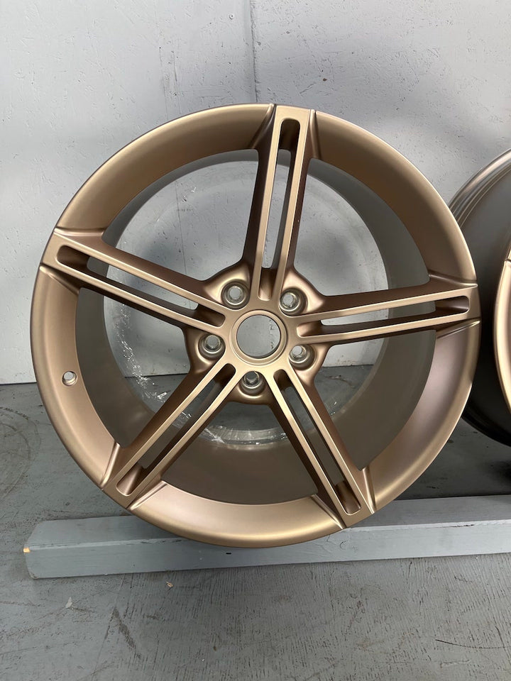 Porsche Taycan 21 Zoll MISSION E Felgen in GT3 RS Farbe "NEODYME"
