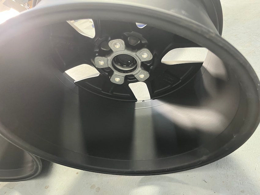 Porsche Taycan 20 Zoll J1 + J1 II TURBO AERO Felgen mattschwarz neu