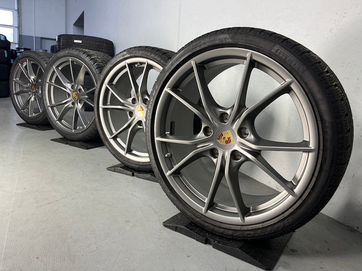 Porsche 991.2 20 Zoll Carrera S Winter Räder Pirelli 4S C4 platinum TOP
