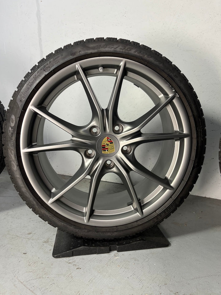 Porsche 991.2 20 Zoll Carrera S Winter Räder Pirelli 4S C4 platinum TOP