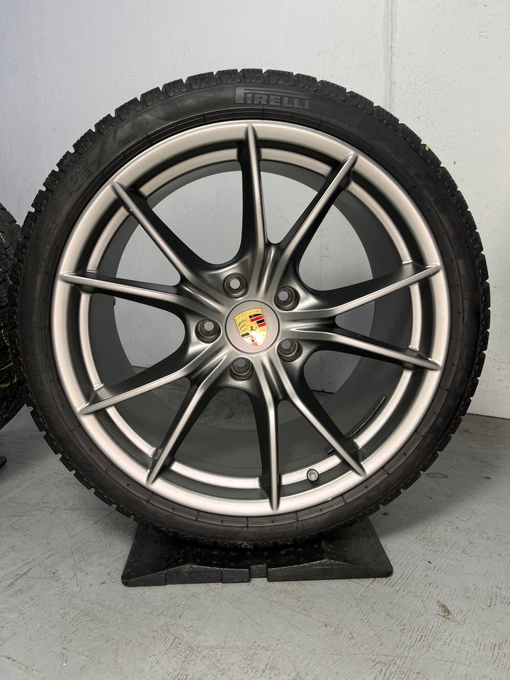 Porsche 991.2 20 Zoll Carrera S Winter Räder Pirelli 4S C4 platinum TOP