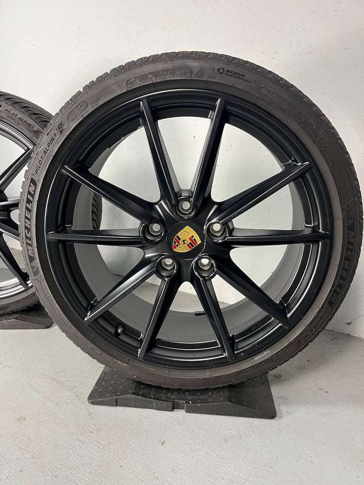 Porsche 992 20 21 Zoll Carrera S Winter Räder Michelin 7,5mm DOT2023/20