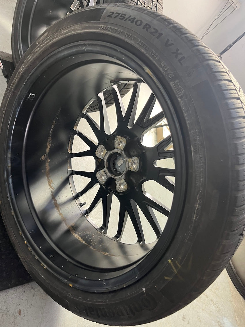 Porsche Cayenne E3 9Y0 21 Zoll RS Spyder Winter Räder Continental