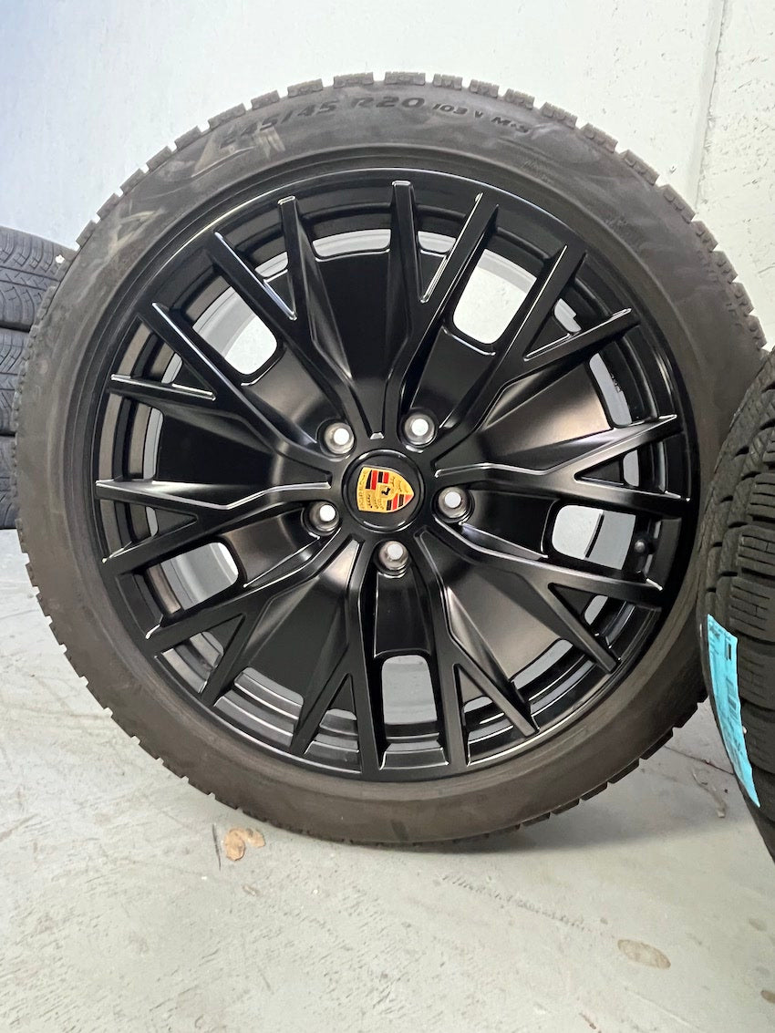 Porsche Taycan 20 Zoll TURBO S AERO Winter Räder NEUER RADSATZ