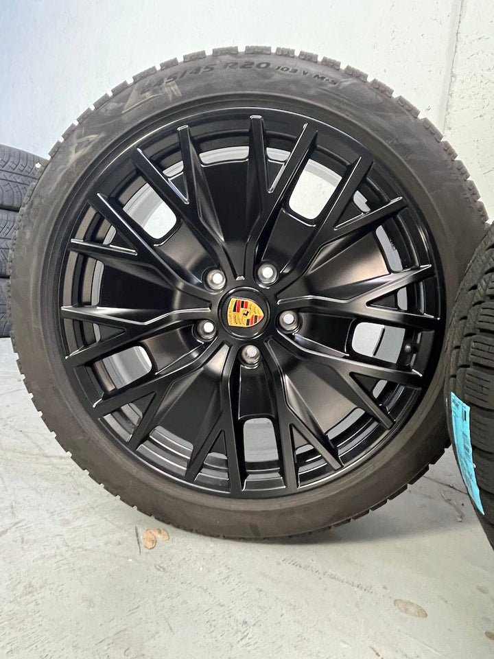 Porsche Taycan 20 Zoll TURBO S AERO Winter Räder NEUER RADSATZ