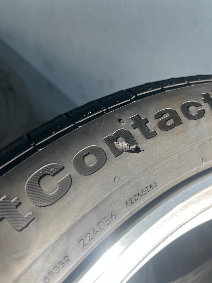 Porsche Macan I 21 Zoll Sport Classic Sommer Räder GT-silber Continental