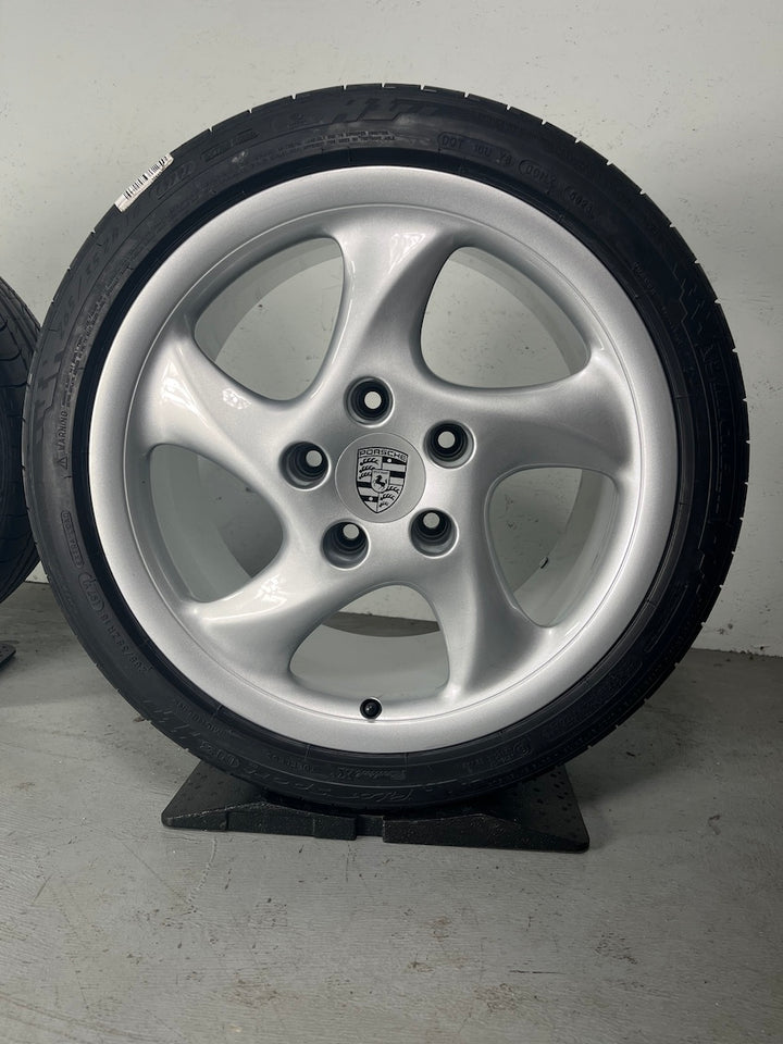 Porsche 993 18 Zoll Turbo Look I Sommer 8J ET52 +10J ET65 Michelin NEU