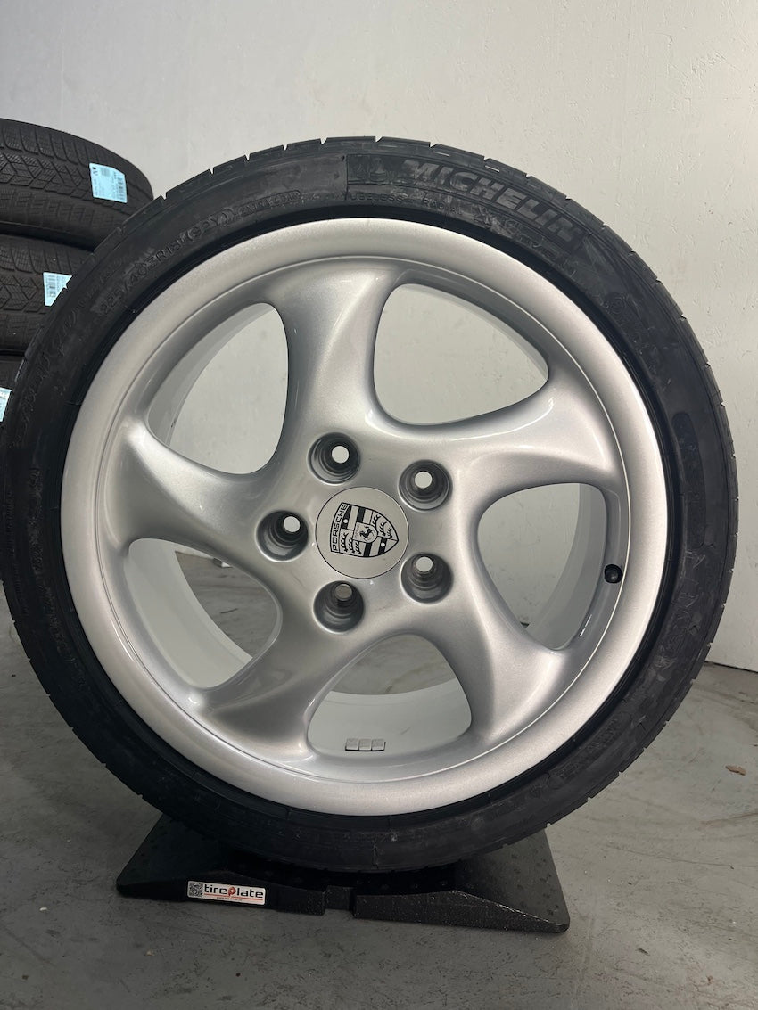 Porsche 993 18 Zoll Turbo Look I Sommer 8J ET52 +10J ET65 Michelin NEU