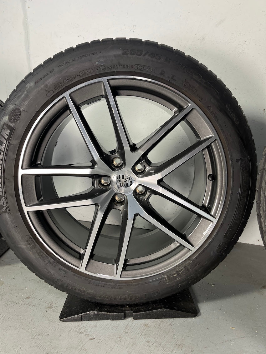 Porsche Macan III 20 Zoll Macan S Sommer Räder Michelin DEMONTAGE NEUWAGEN