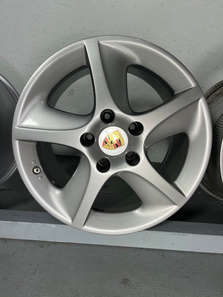 Porsche 996 C2 C4 18 Zoll Sport Techno Felgen HOHLKAMMER NEU NEU NEU