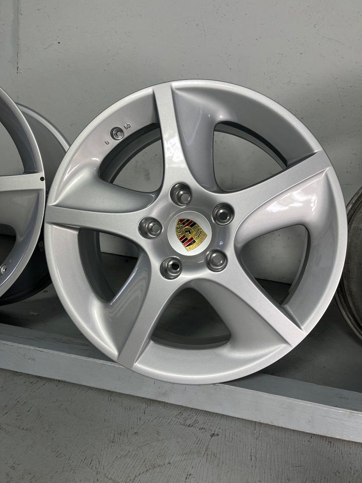 Porsche 996 C2 C4 18 Zoll Sport Techno Felgen HOHLKAMMER NEU NEU NEU