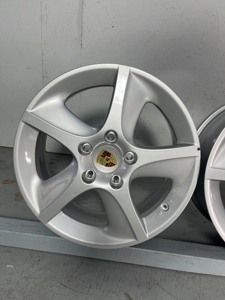 Porsche 996 C2 C4 18 Zoll Sport Techno Felgen HOHLKAMMER NEU NEU NEU