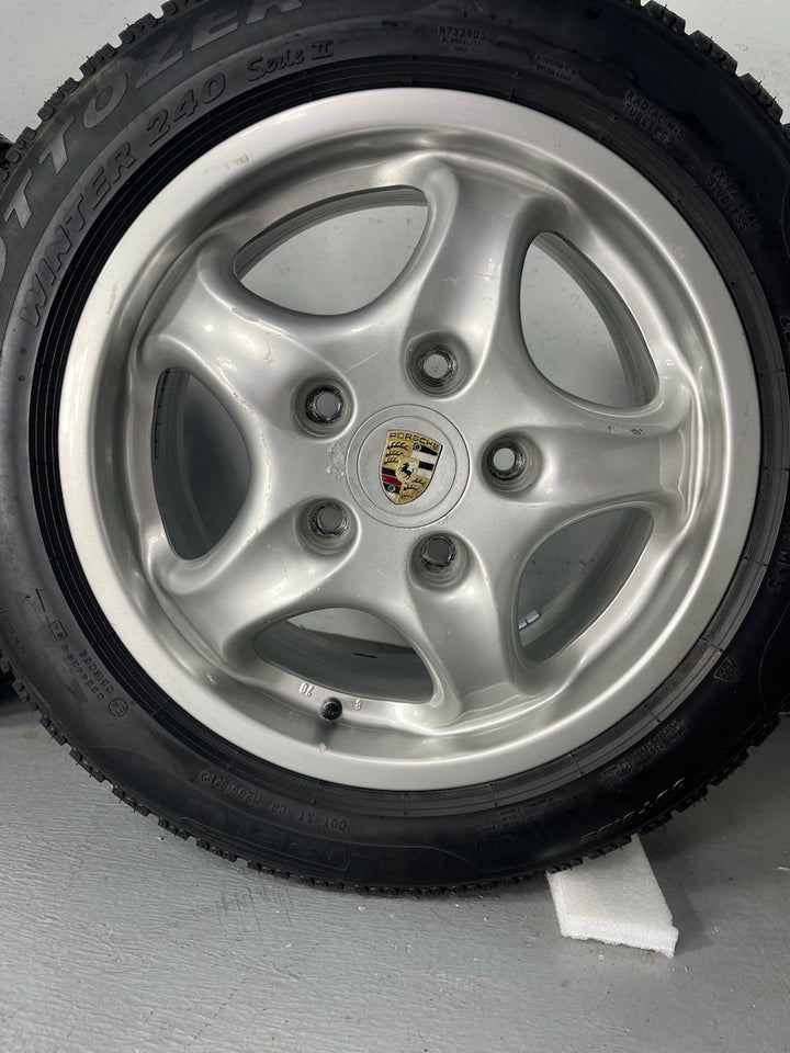 Porsche 993 16 Zoll CUP I Winter Räder 7J+8J x 16 ORIGINAL Standräder