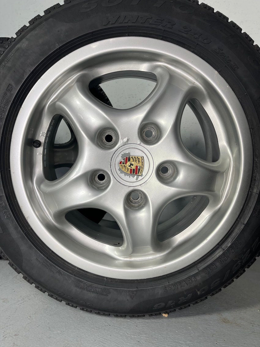 Porsche 993 16 Zoll CUP I Winter Räder 7J+8J x 16 ORIGINAL Standräder