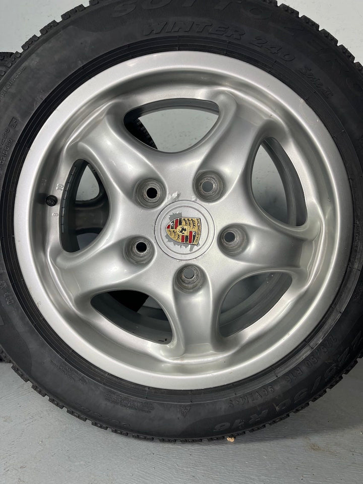 Porsche 993 16 Zoll CUP I Winter Räder 7J+8J x 16 ORIGINAL Standräder