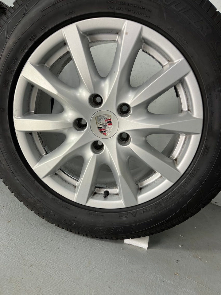Porsche Cayenne 18 Zoll Winter Räder 958 Dunlop DOT 2019/ 2020 6,5mm