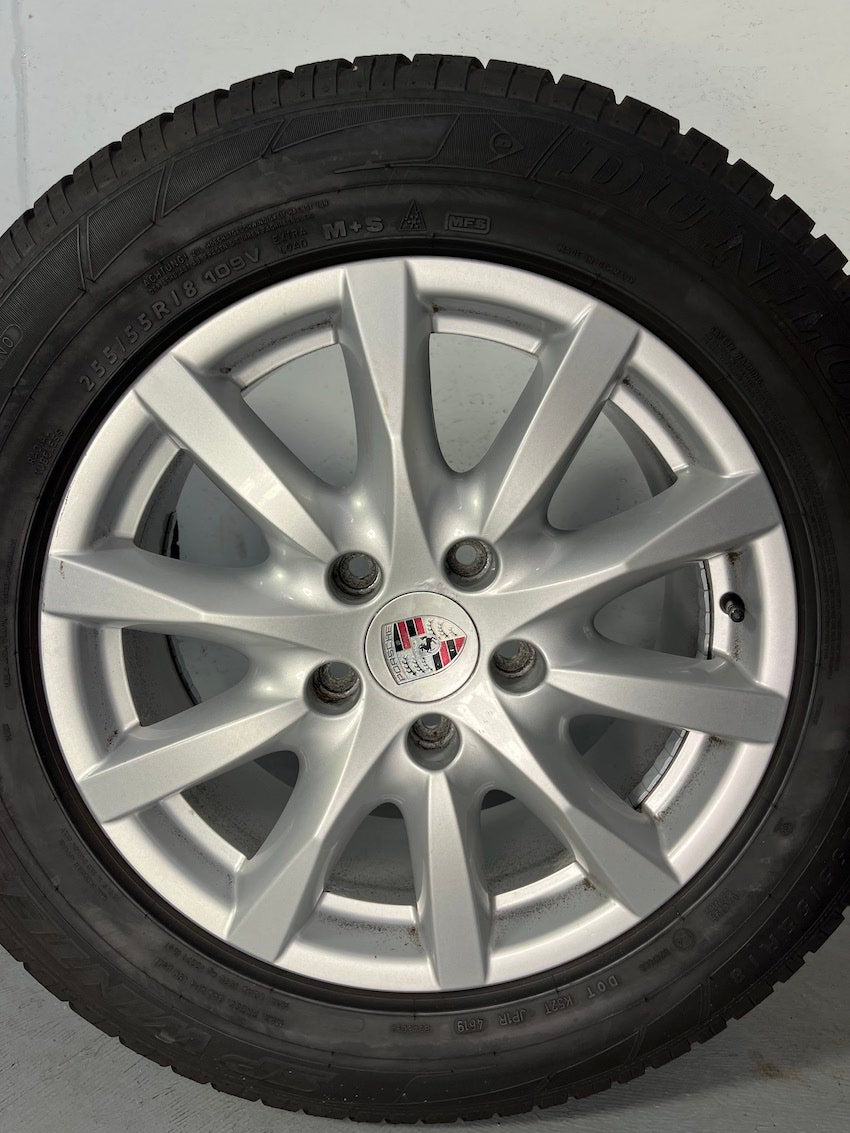 Porsche Cayenne 18 Zoll Winter Räder 958 Dunlop DOT 2019/ 2020 6,5mm