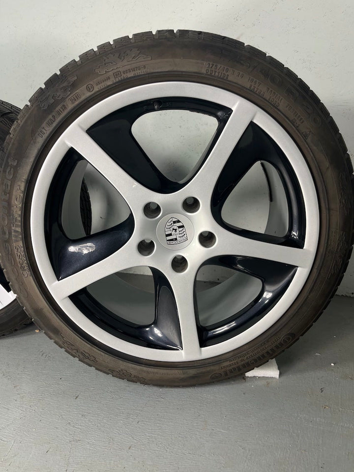 Porsche Cayenne 20 Zoll Sport Techno Sommer Winter 9J und 10J Conti