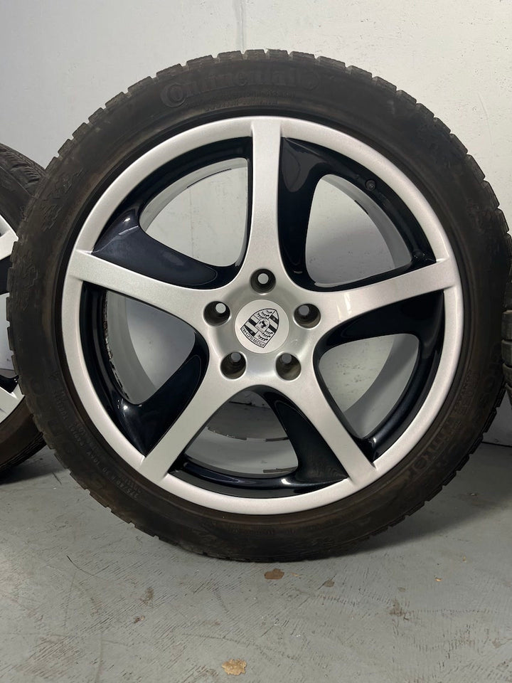 Porsche Cayenne 20 Zoll Sport Techno Sommer Winter 9J und 10J Conti
