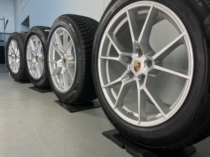 Porsche Cayenne 20 Zoll E3 II ORIGINAL CAYENNE S Winter NEUER RADSATZ Pirelli