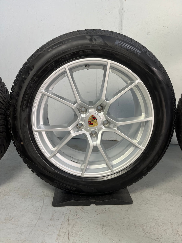 Porsche Cayenne 20 Zoll E3 II ORIGINAL CAYENNE S Winter NEUER RADSATZ Pirelli