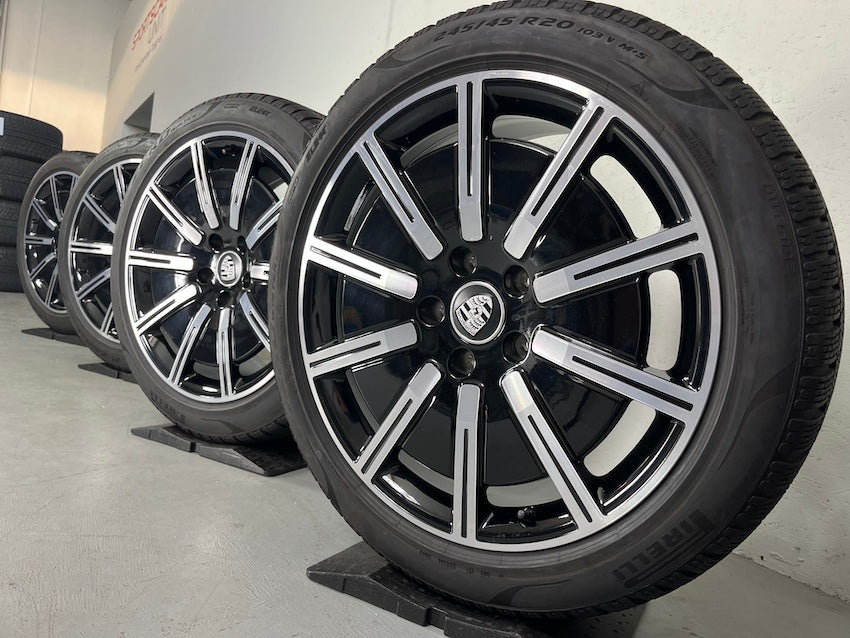 Porsche Taycan 20 Zoll Sport Aero Winterräder Pirelli MwSt. DOT2023 7,5mm