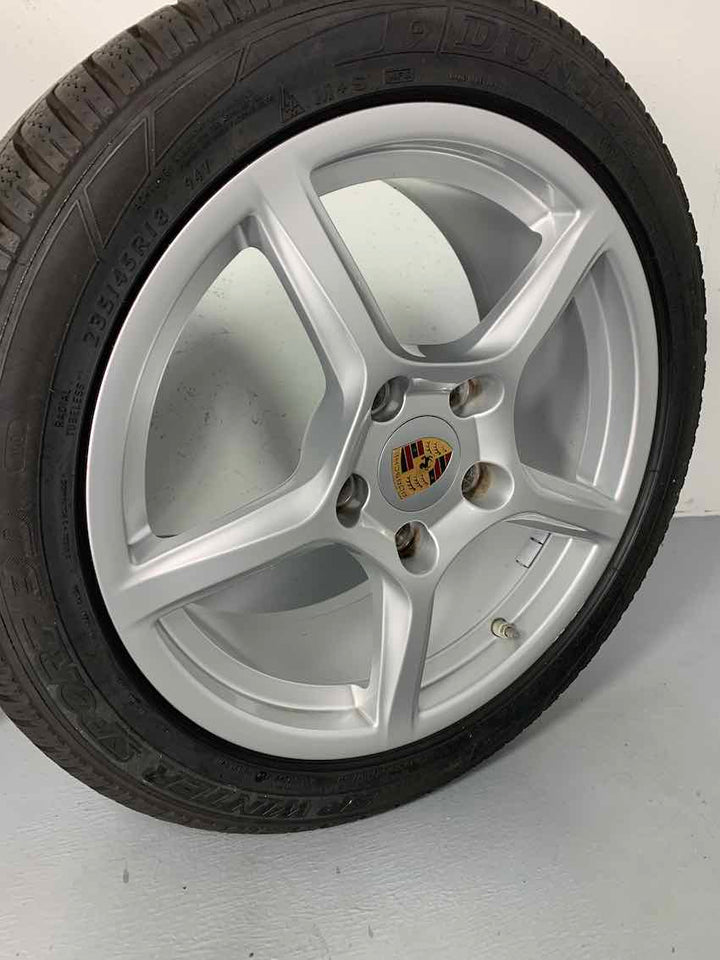 Porsche Boxster 18 Zoll Cayman Porsche 981 Winter Räder Dunlop 2017