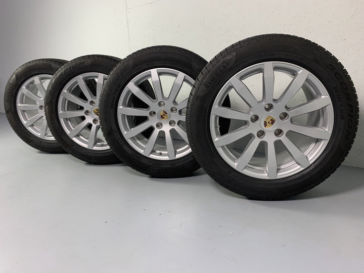 Porsche Cayenne 19 Zoll E3 9Y0 Winter Räder Pirelli DOT2019 6-7mm MwSt.