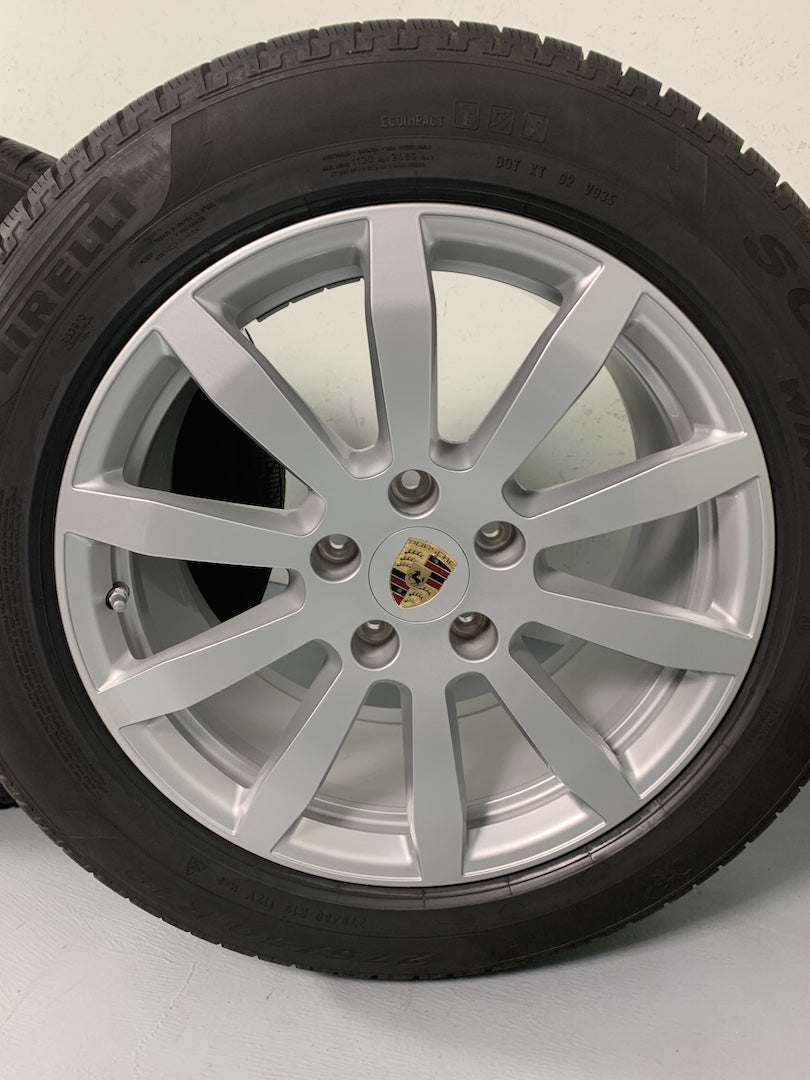 Porsche Cayenne 19 Zoll E3 9Y0 Winter Räder Pirelli DOT2019 6-7mm MwSt.