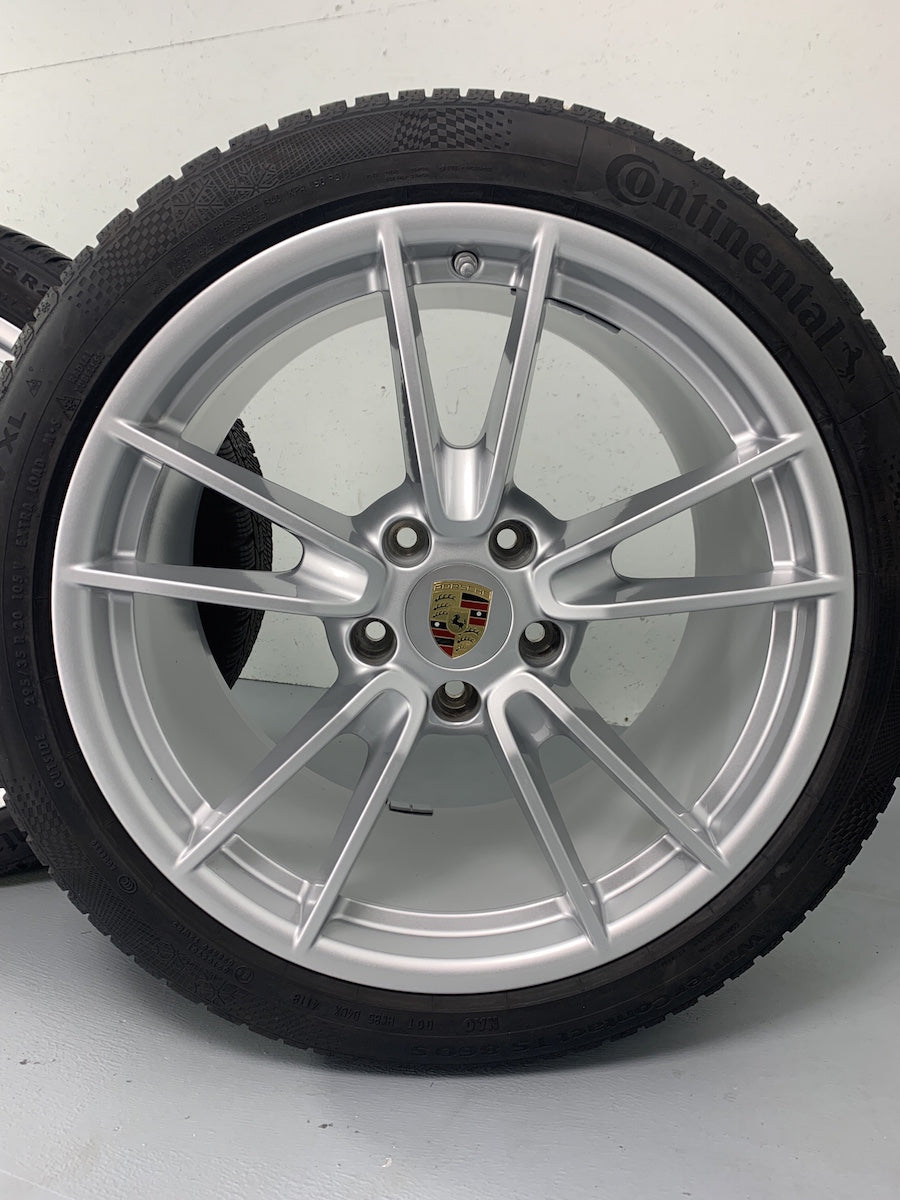 Porsche 992.1 19/20 Zoll Winterräder Continental NUR 500KM DOT2022