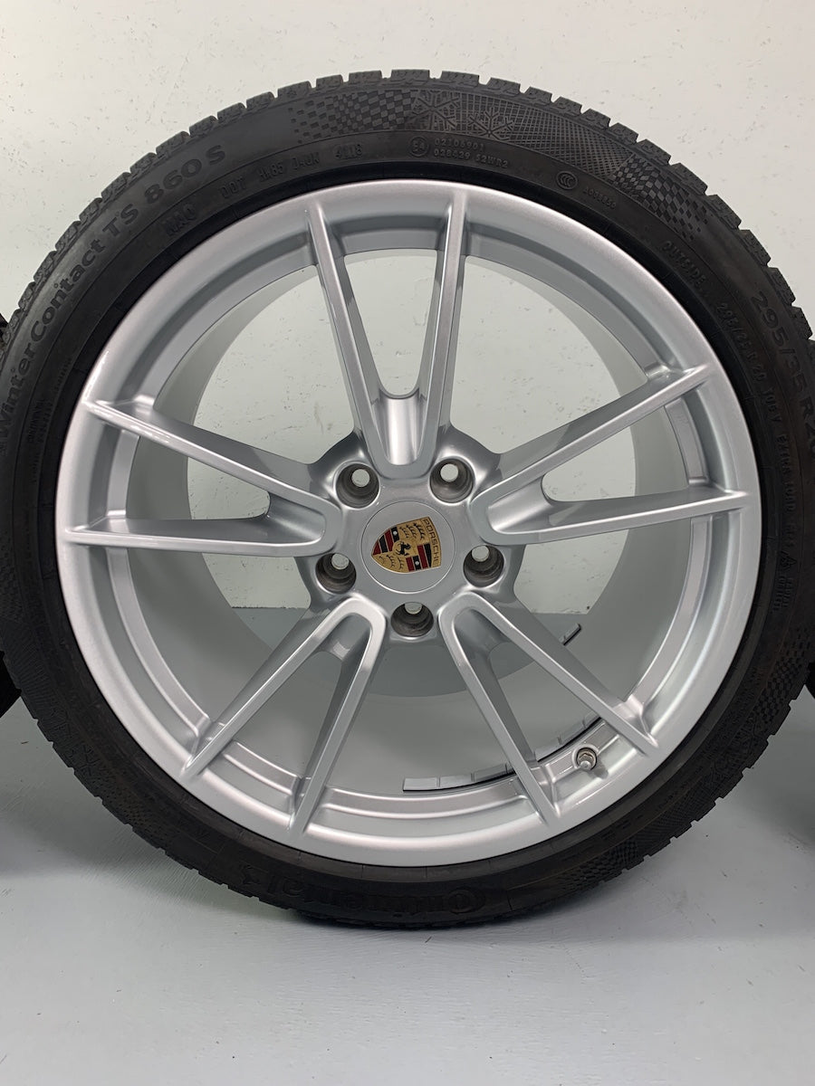 Porsche 992 19/20 Zoll Winterräder Continental NEUER RADSATZ 2024