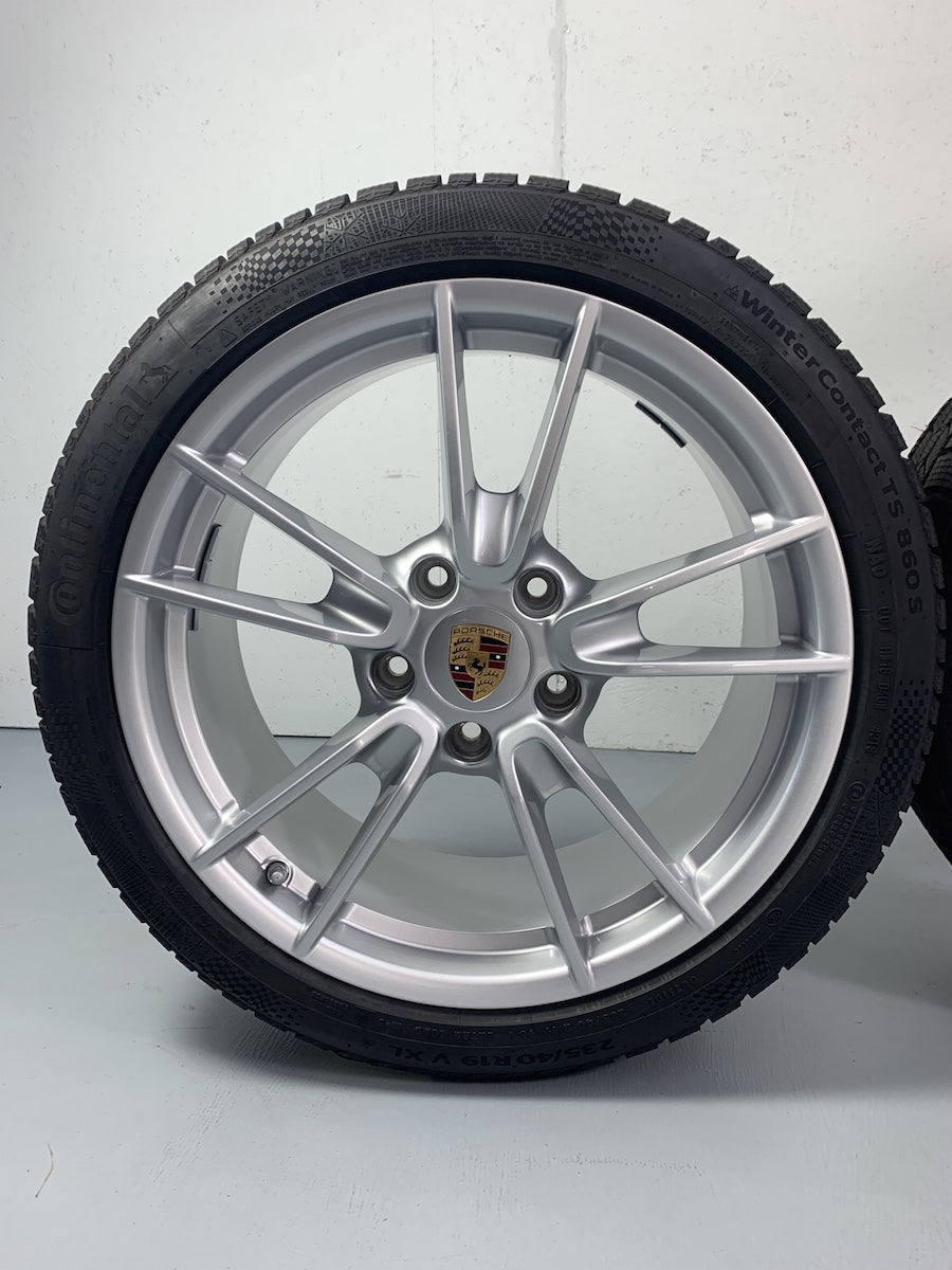 Porsche 992.1 19/20 Zoll Winterräder Continental NUR 500KM DOT2022