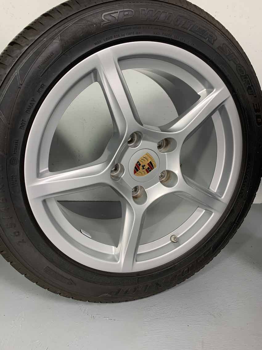 Porsche Boxster 18 Zoll Cayman Porsche 981 Winter Räder Dunlop
